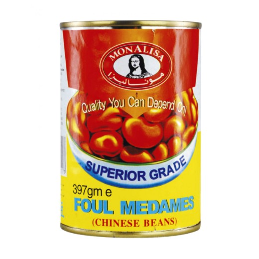 Monalisa Foul Medammas Chinese Beans (24x400GR)