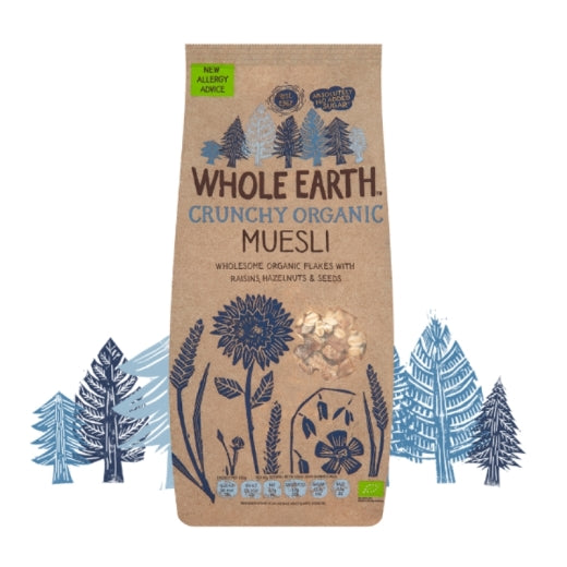 Whole Earth Organic Crunchy Muesli (750GR) x 12