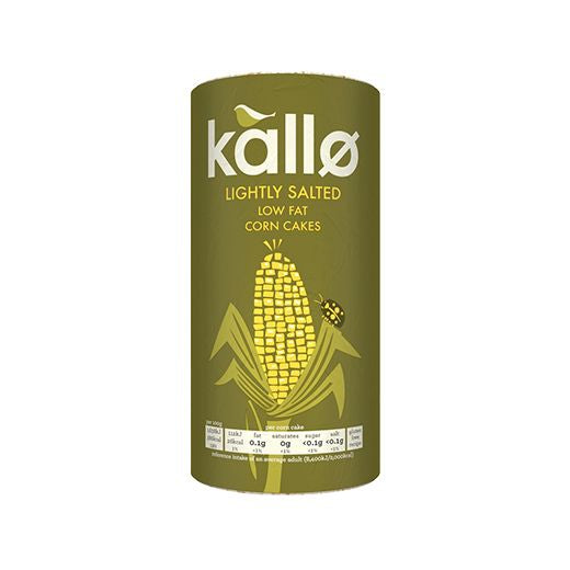 Kallo Lightly Salted Corn Cakes (130GR) x 6