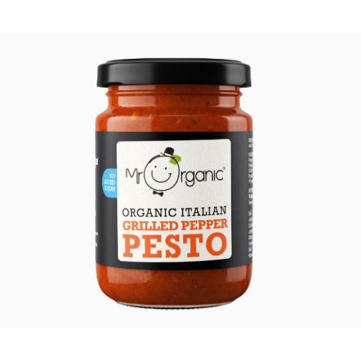 Mr Organic Red Pepper Pesto 130G (130GR) x 6