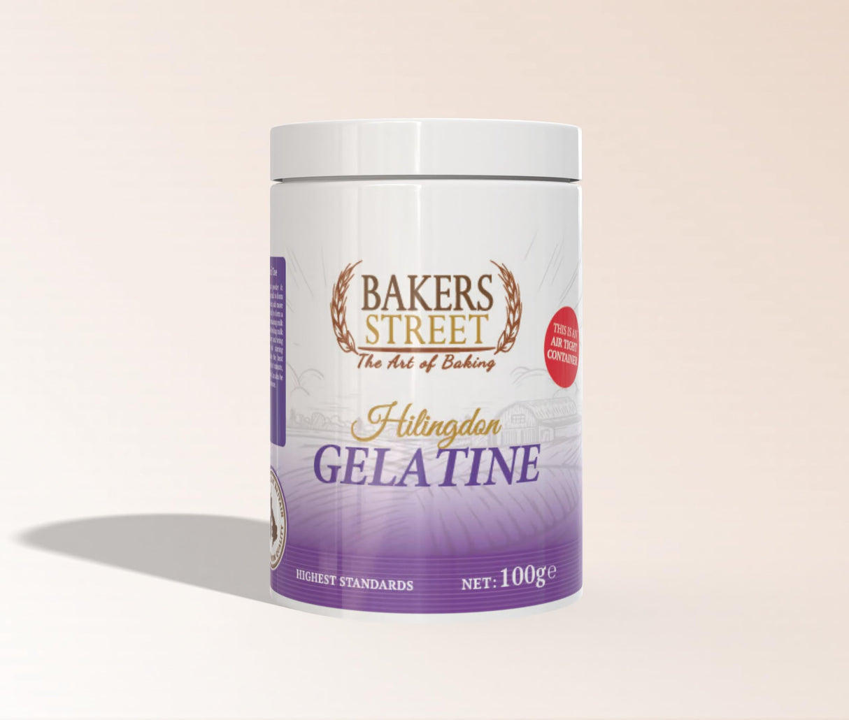 Bakers Street Beef Gelatin (6x100GR)