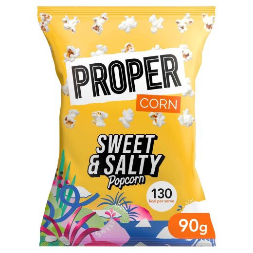 Propercorn Sweet & Salty Popcorn (90GR) x 8