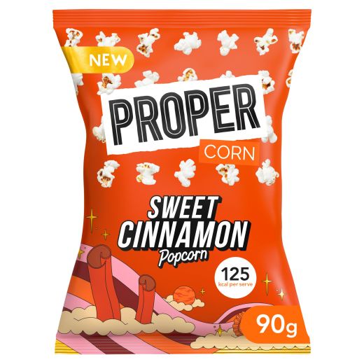 Propercorn Sweet Cinnamon Popcorn (90GR) x 8