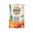 Biona Organic Baked Beans In Tomato Sauce (12x400GR)