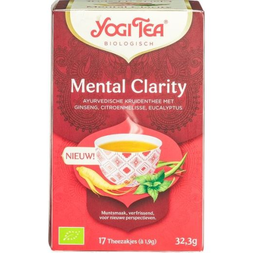 Yogi Tea Org Mental Clarity 17B (17B) x 6