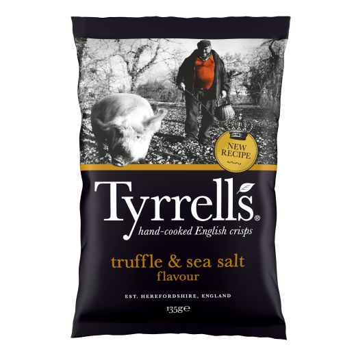 Tyrrells Truffle & Sea Salt (135GR) x 8