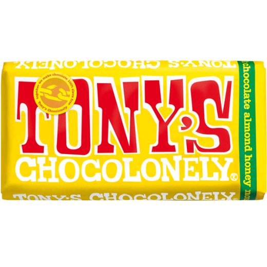 Tony'S - Milk Choc, Almond Honey Nougat (15X180G))(20337) (180GR) x 15