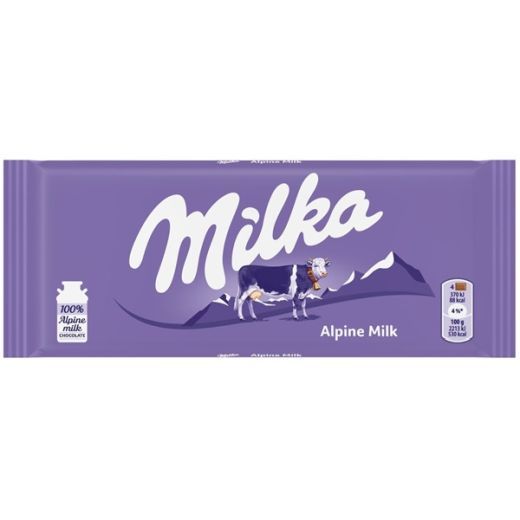 Milka Alpina Milk (100GR) x 24