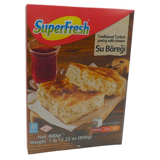 Superfresh Su Boregi Boiled Pastry With Cheese (800GR) x 12