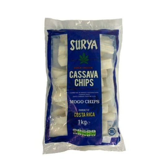 Surya Frozen Cassava Chips (6x1KG)