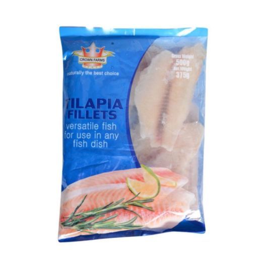 Crown Farms Tilapia Fillet Fish (500GR) x 10