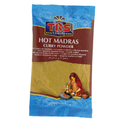 TRS Madras Curry Pwd Hot (20x100G)