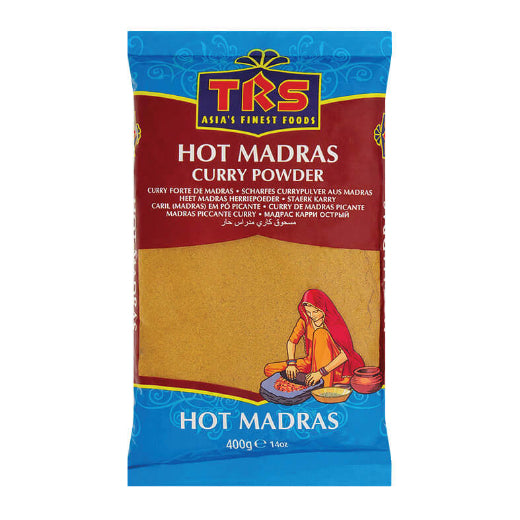 TRS Madras Curry Pwd Hot (10x400G)