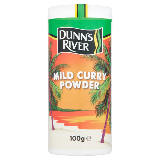 Dunns River Caribbean Curry Powder Mild (12x100G)