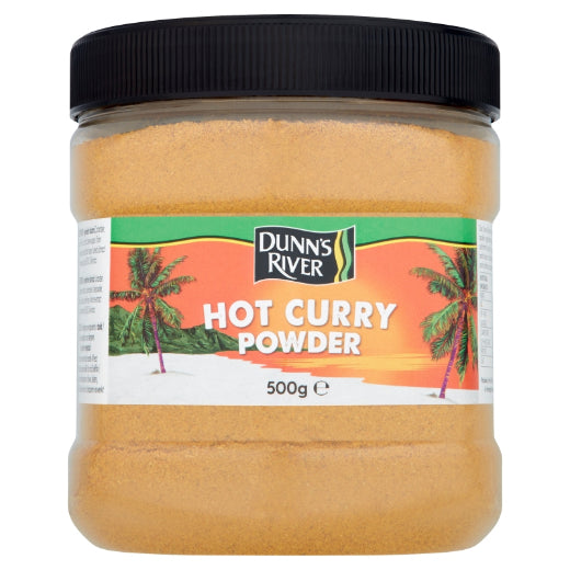 Dunns River Caribbean Curry Powder Hot (3x500G)