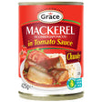 Grace Mackerel In Tomato (12x425G)