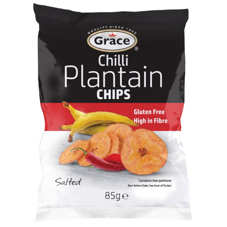 Grace Plantain Chips Chilli (9x85G)