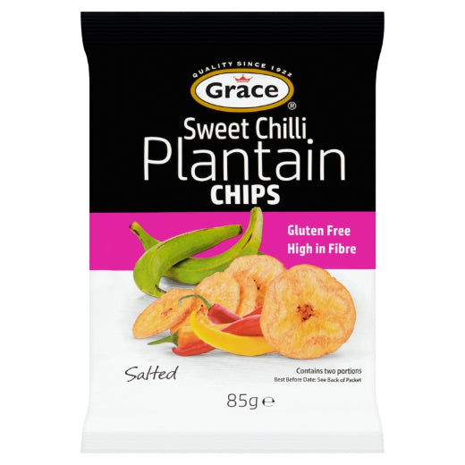 Grace Plantain Chips Sweet Chilli (9x85G)