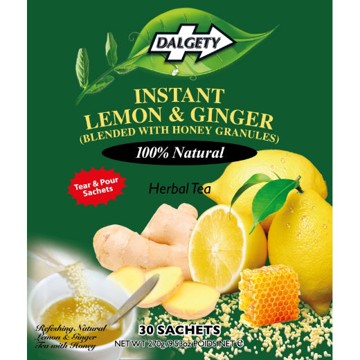 Dalgety Lemon & Ginger Tea Pouch (15x270G 30 sachets)