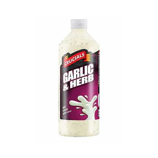 Crucial Sauce Garlic And Herb 1Lt