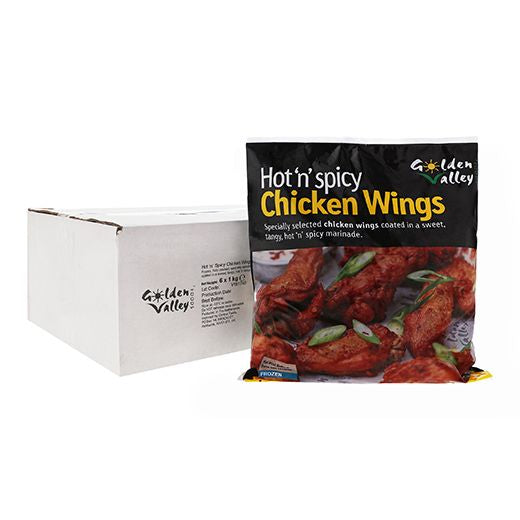 Hot ''N'' Spicy Chkn Wings 1Kg 1Kg