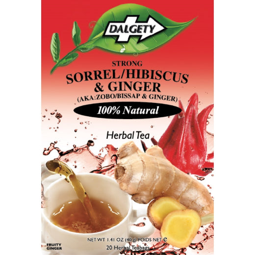 Dalgety Sorrel Hibiscus & Ginger Tea (6x45G 18 teabags)