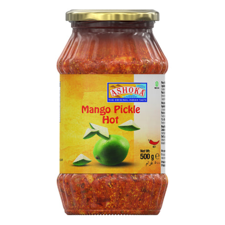 Ashoka Mango Pickle Hot Pmp Pack (6x500GR)