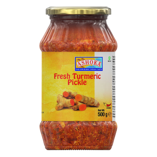 Ashoka Fresh Turmeric Pickle (Amba Hardar) (6x500GR)