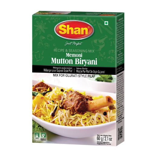 Shan Biryani Memoni Mutton (4x60GRX12 PCS)