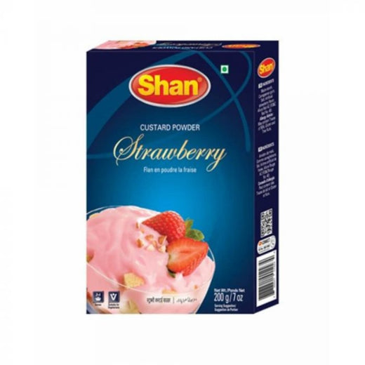 Shan Sweet Custard Powder Strawberry (8x200GRX6 PCS)