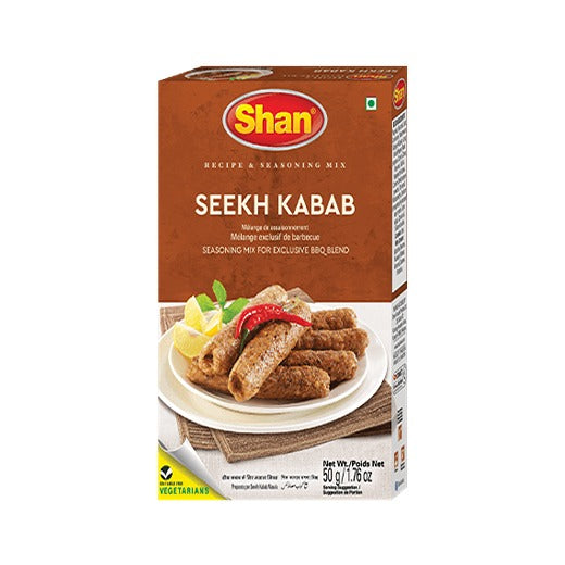 Shan Bbq Seekh Kebab Masala (8x50GX6 PCS)