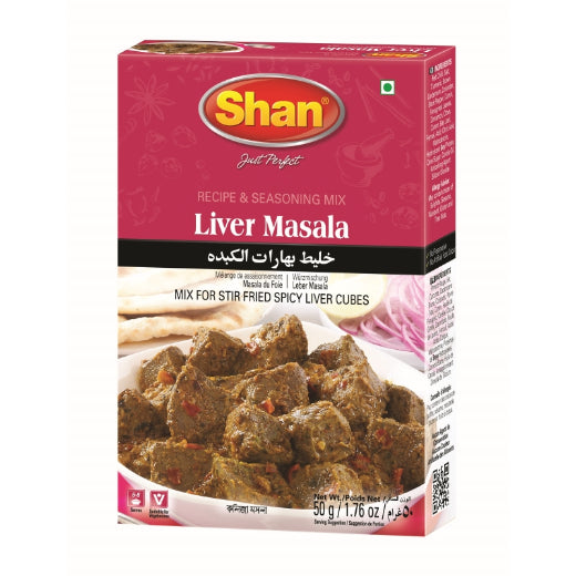 Shan Masala Liver Curry (4x50GRX12 PCS)