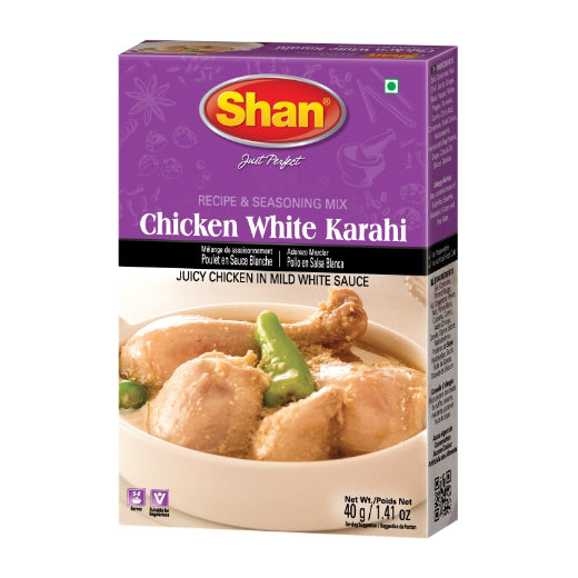 Shan Masala Chicken White Karahi (4x40GRX12 PCS)