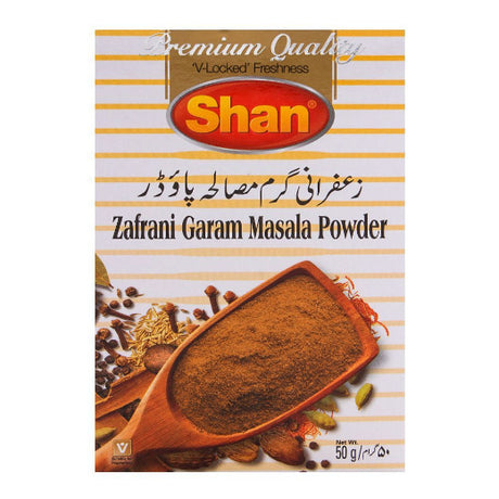 Shan Masala Mix Zafrani Garam (4x50GRX12 PCS)