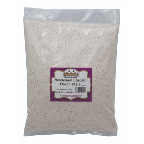 JCR Wholemeal Chappatti Atta (6x1.5kg)