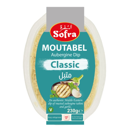 Sofra Aubergine Dip Moutabal Classic (6x220G)