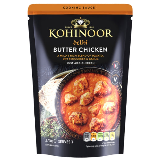 Kohinoor Delhi Butter Chicken Cooking (6x375g)