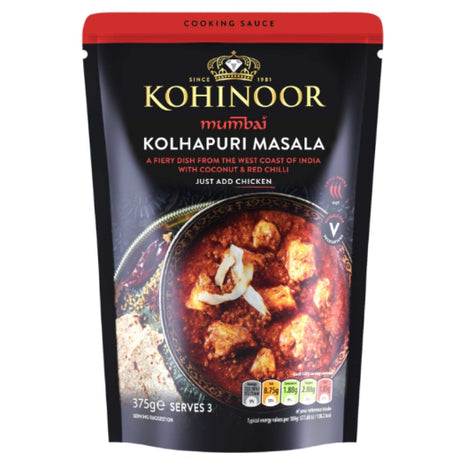 Kohinoor Mumbai Kolhapuri Masala Cooking (6x375g)