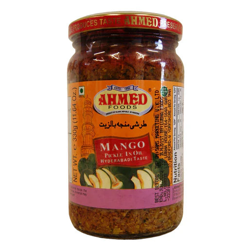 Ahmed Foods Mango Pickle Hyderabadi (12x330G)