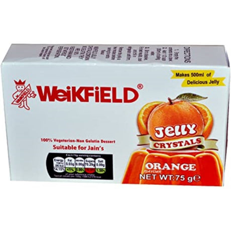 Weikfield Vegeterian Jelly Orange (3x75Gx12 PCS)