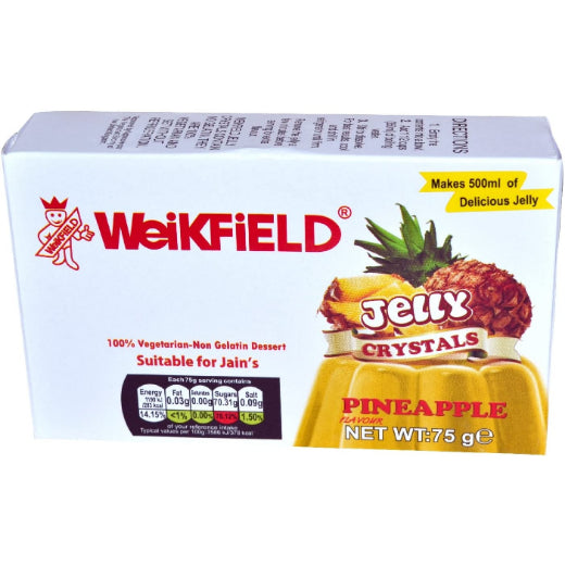 Weikfield Vegeterian Jelly Pineapple (3x75Gx12 PCS)