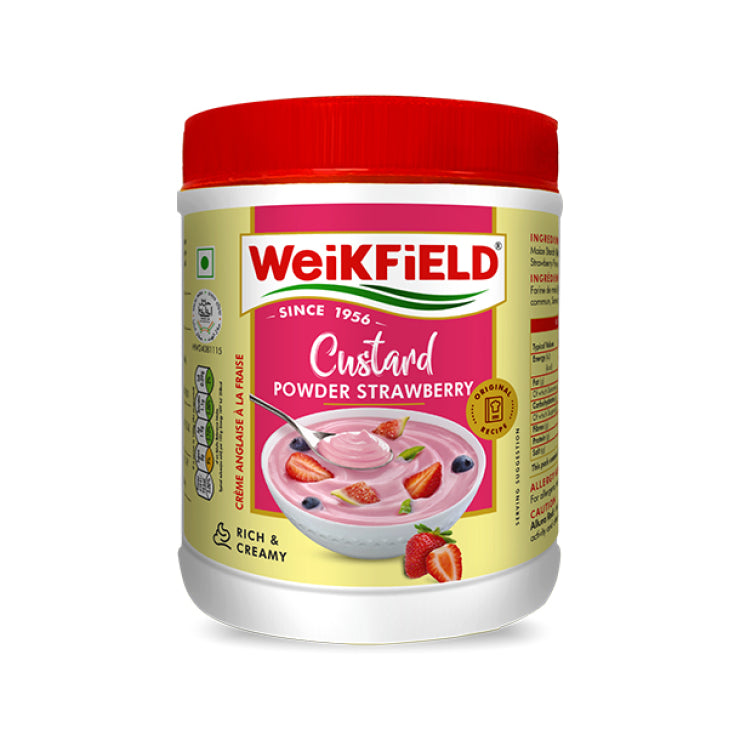 Weikfield Custard Powder Strawberry (6x300G)