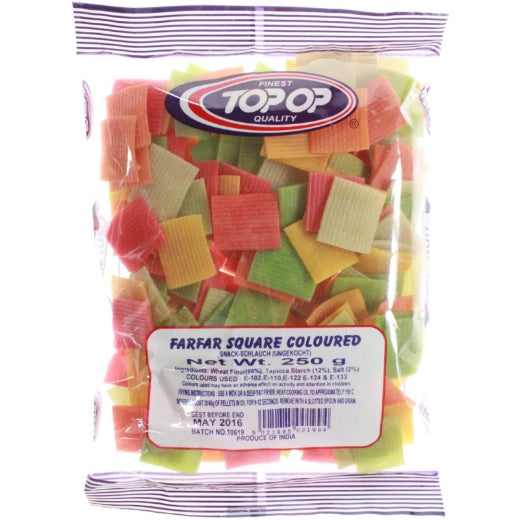 Top Op Far Far Squares Coloured (10x250G)