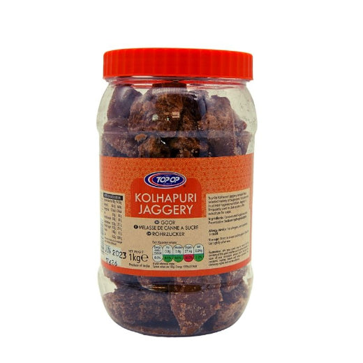 Top Op Jaggery Kolapur (Gor) Jars (6x1KG)