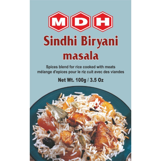 Mdh Biriyani Sindhi Masala (6x100Gx10 PCS)