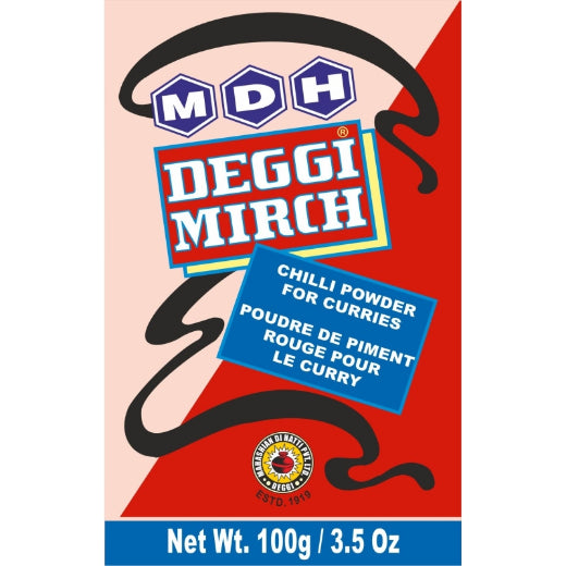 Mdh Deggi Mirch Powder (6x100Gx10 PCS)