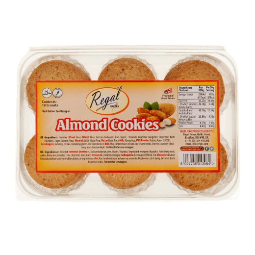 Regal Almond Cookies (8x18 PCS)