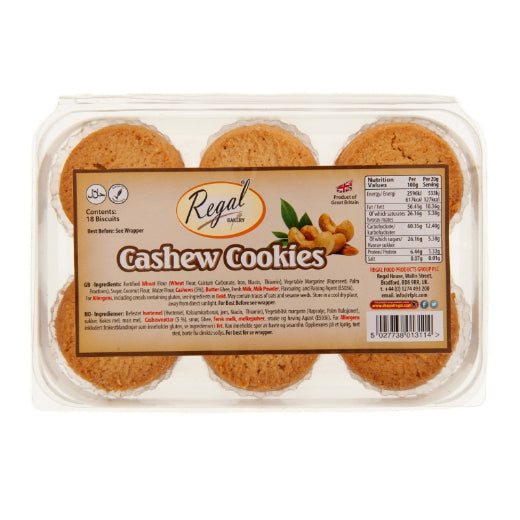 Regal Cashew Cookies (8x18 PCS)