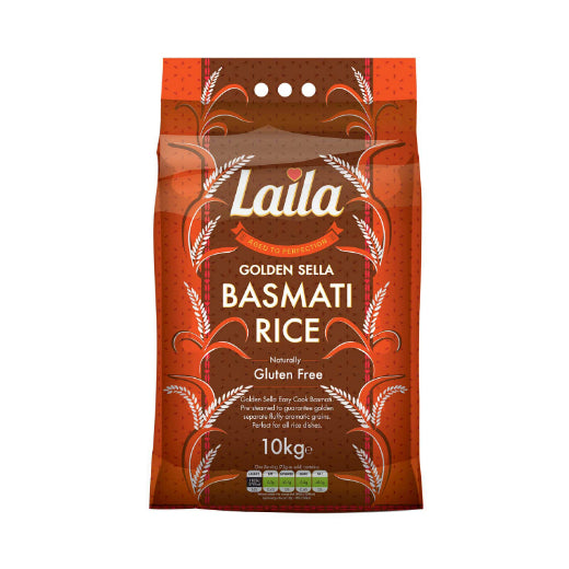 Sry Laila Sella Basmati Rice 10Kg Pm £17.99 (10KG) x 1