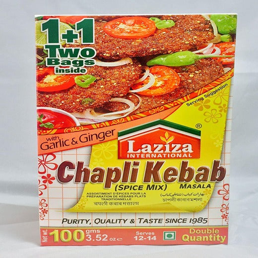 Laziza Chapli Kebab (12x100 gx6)